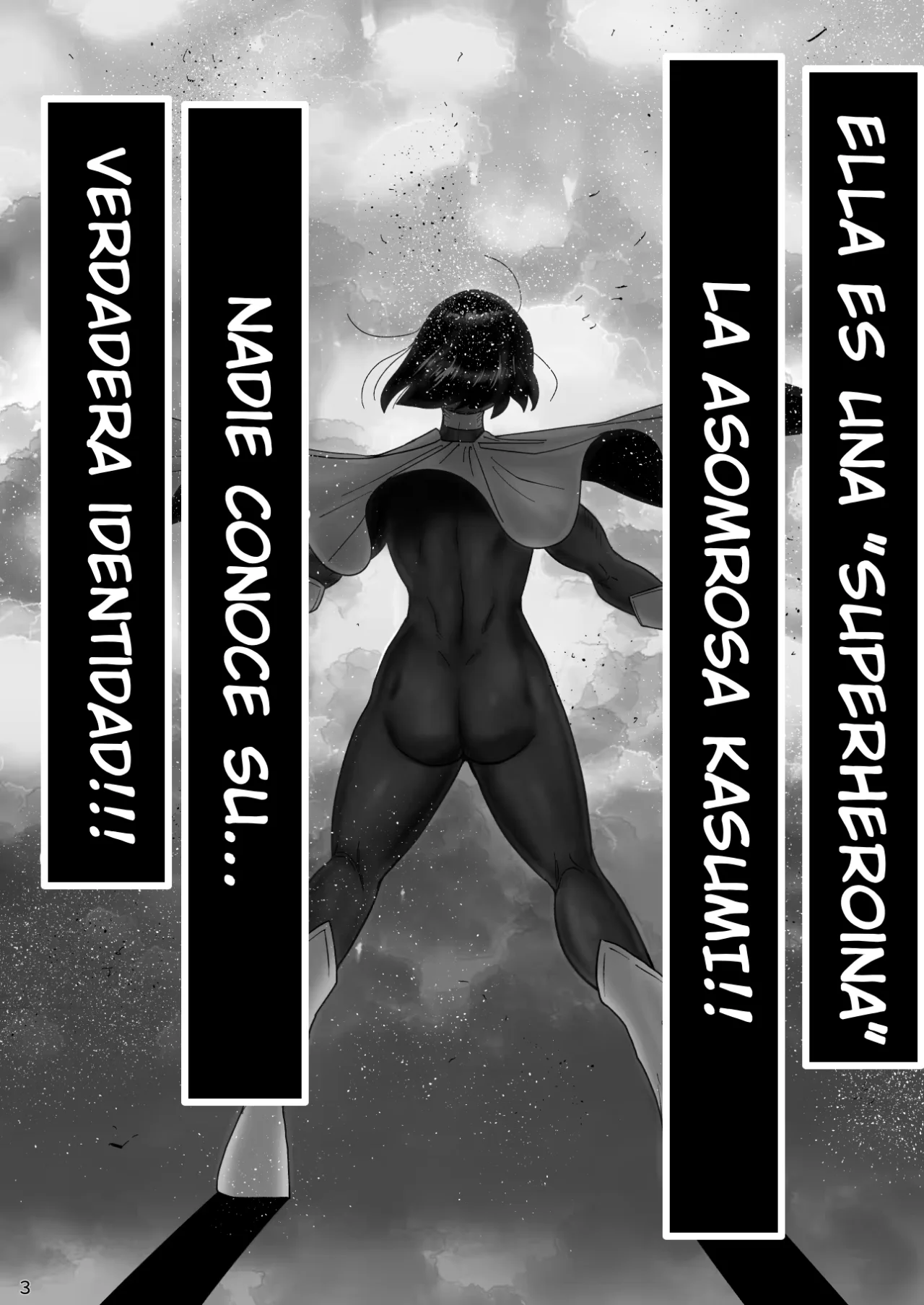 Kyonyuu Hitozuma Onaho Heroine Greatest Kasumi | La Esposa Tetona que Todos Usan como Masturbador es una Súper Heroína׃ La Gran Kasumi page 3 full