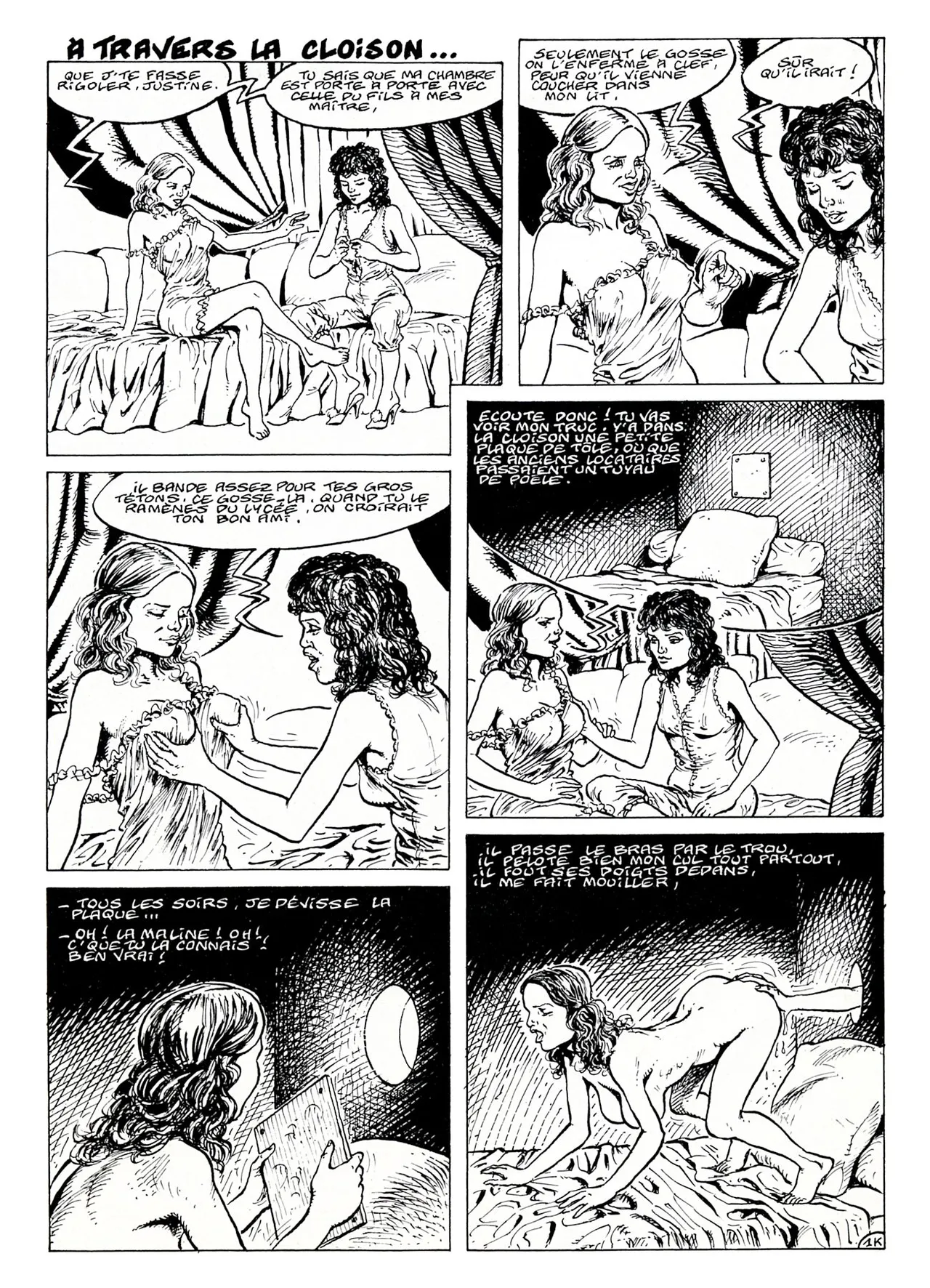 Jacobsen  &amp; Pierre Louÿs - Dialogues de Courtisanes : À travers la cloison … page 2 full