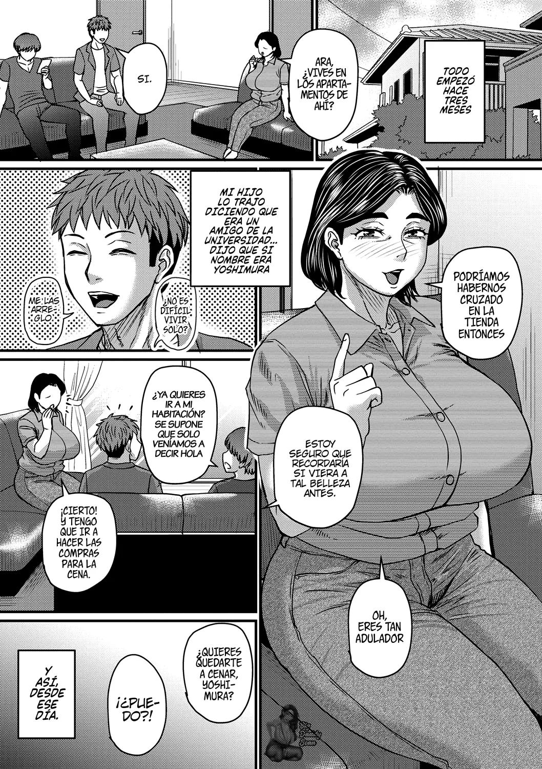 Jukujo Hitozuma wa Yudan Shigachi？| Las Amas De Casa Maduras Tienden A Bajar La Guardia page 5 full