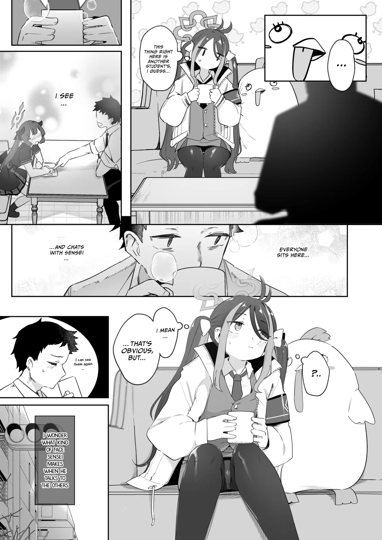 Usobuki to Donuts o Motte | Hidden feelings and donuts page 6 full