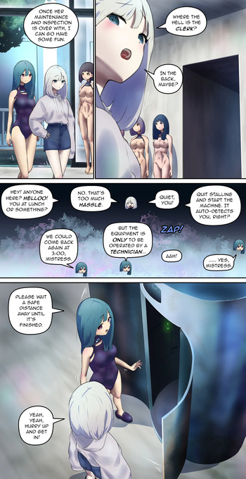 A girl came for regular maintenance on her love doll 【Translated by kochakaden】 cover