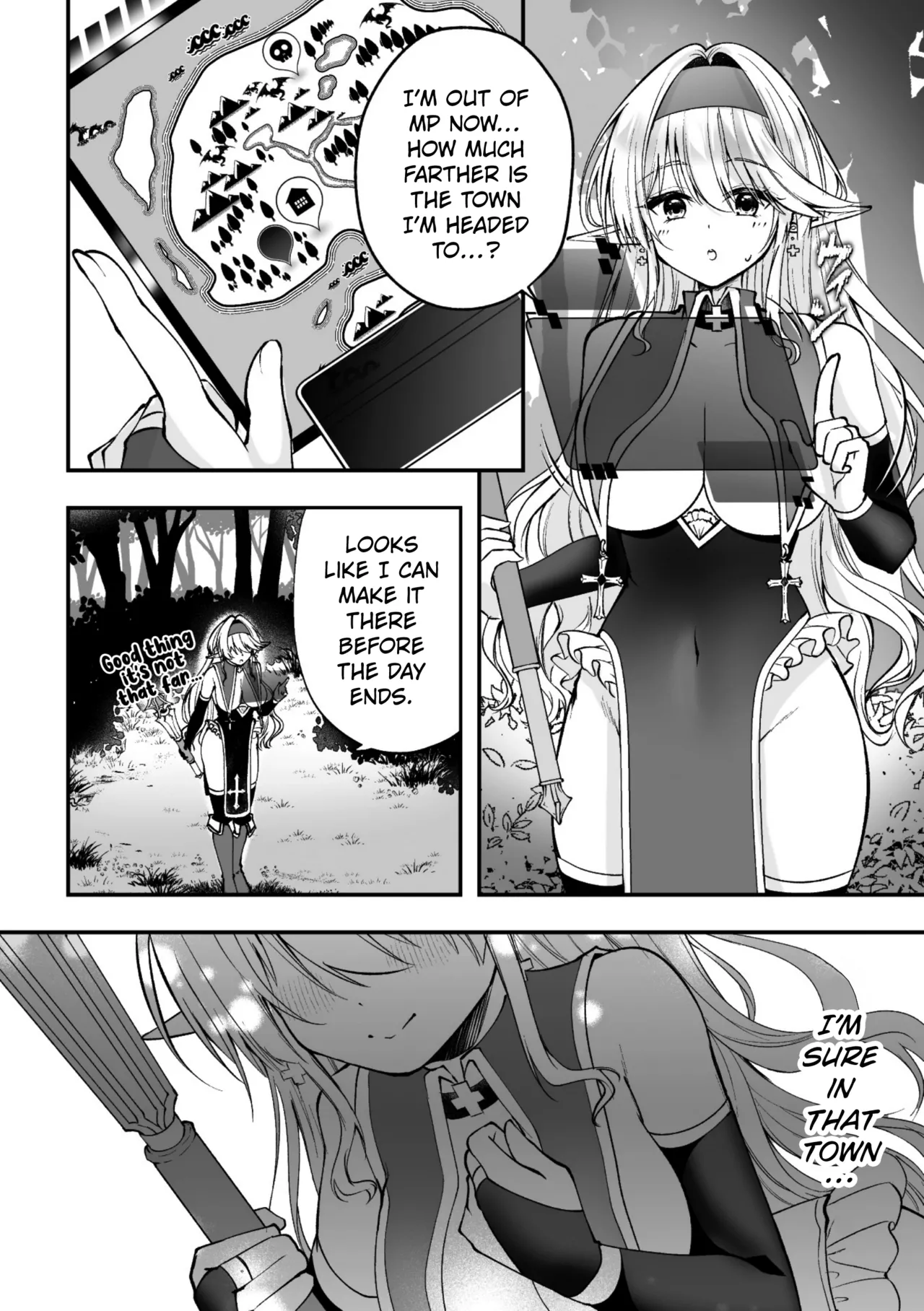 Fate of an Elf  2D Comic Magazine Maibotsu Hameochi Zecchou Heroine Ingoku nite Kahanshin o Hoshoku Sareru Otome-tachi Vol. 2 page 2 full