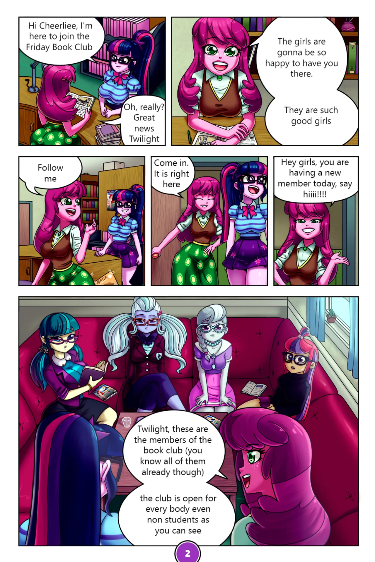 The Book Club page 3 full