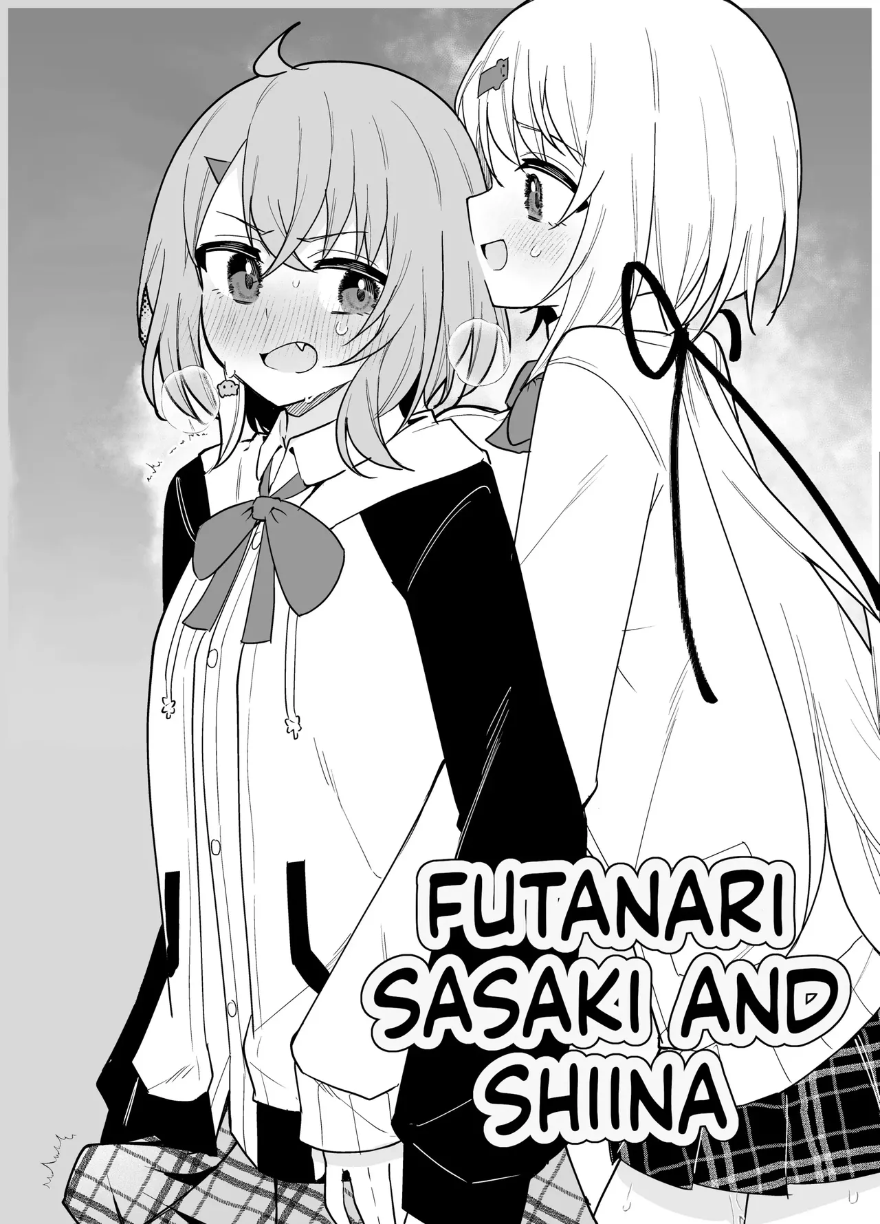 Futanari Sasaki to Shiina｜Futanari Sasaki y Shiina page 1 full