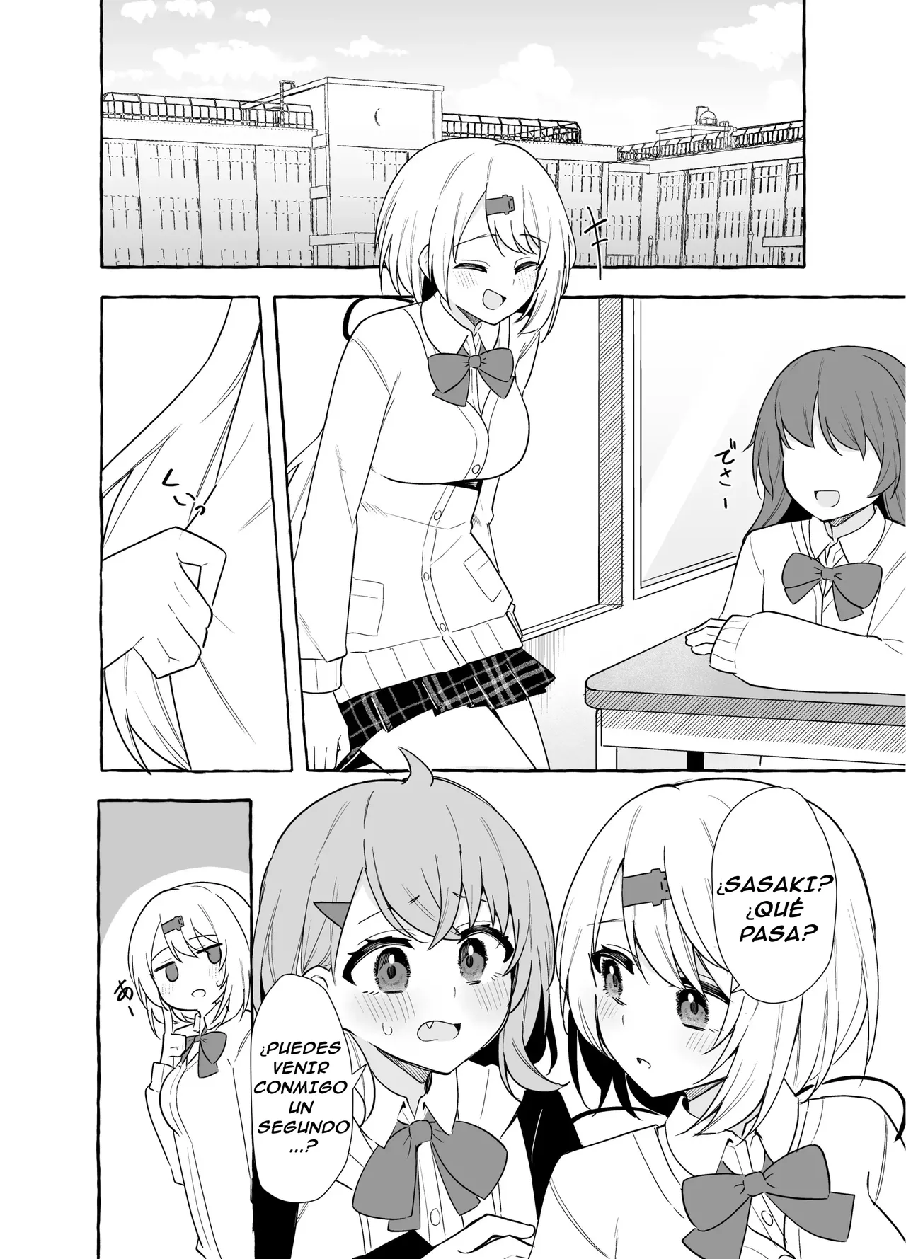 Futanari Sasaki to Shiina｜Futanari Sasaki y Shiina page 2 full