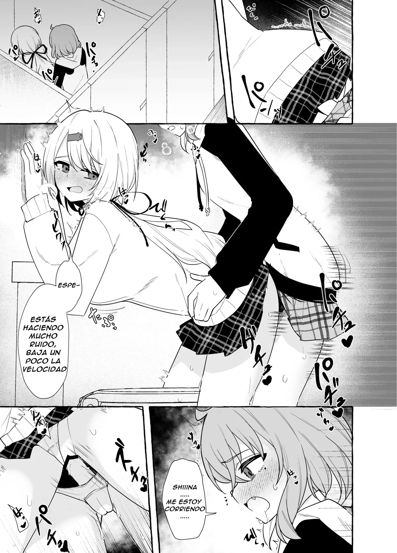 Futanari Sasaki to Shiina｜Futanari Sasaki y Shiina page 4 full