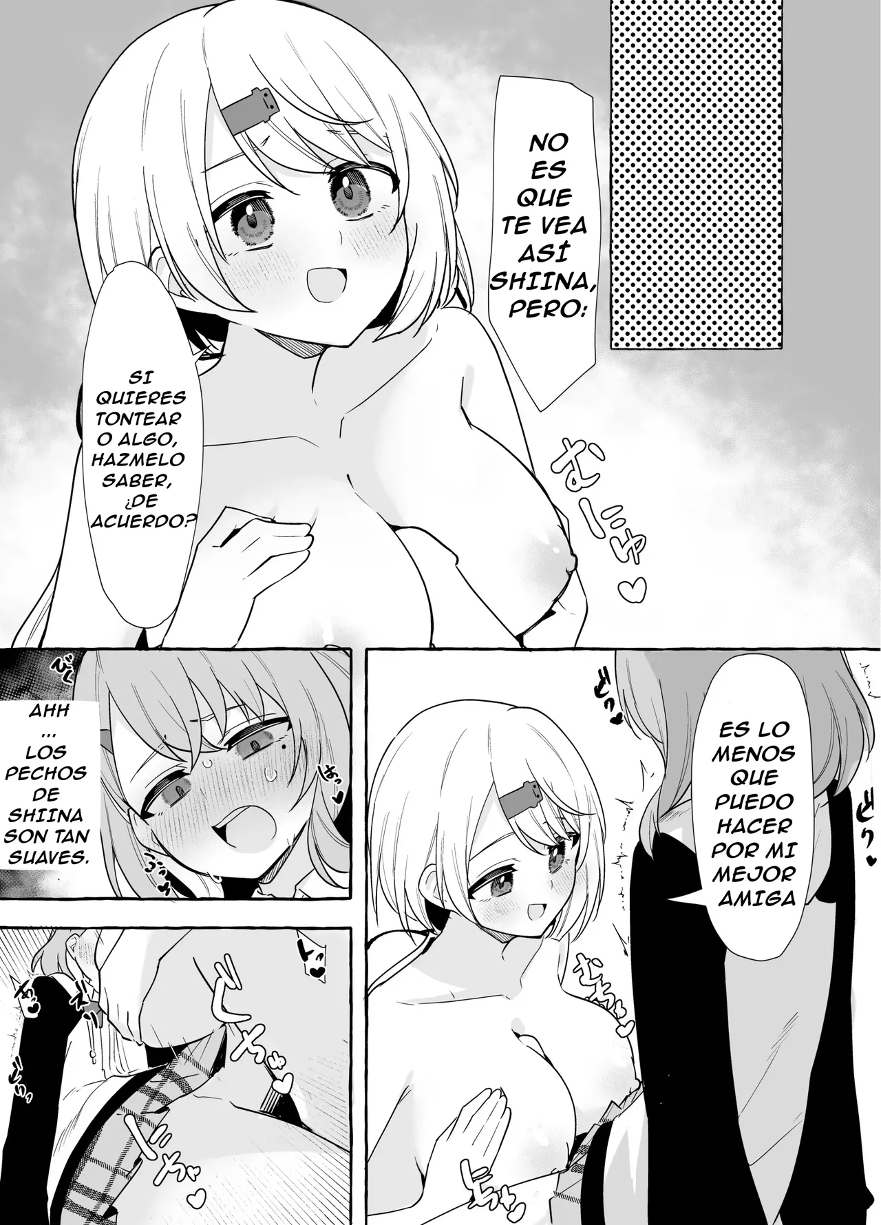 Futanari Sasaki to Shiina｜Futanari Sasaki y Shiina page 8 full