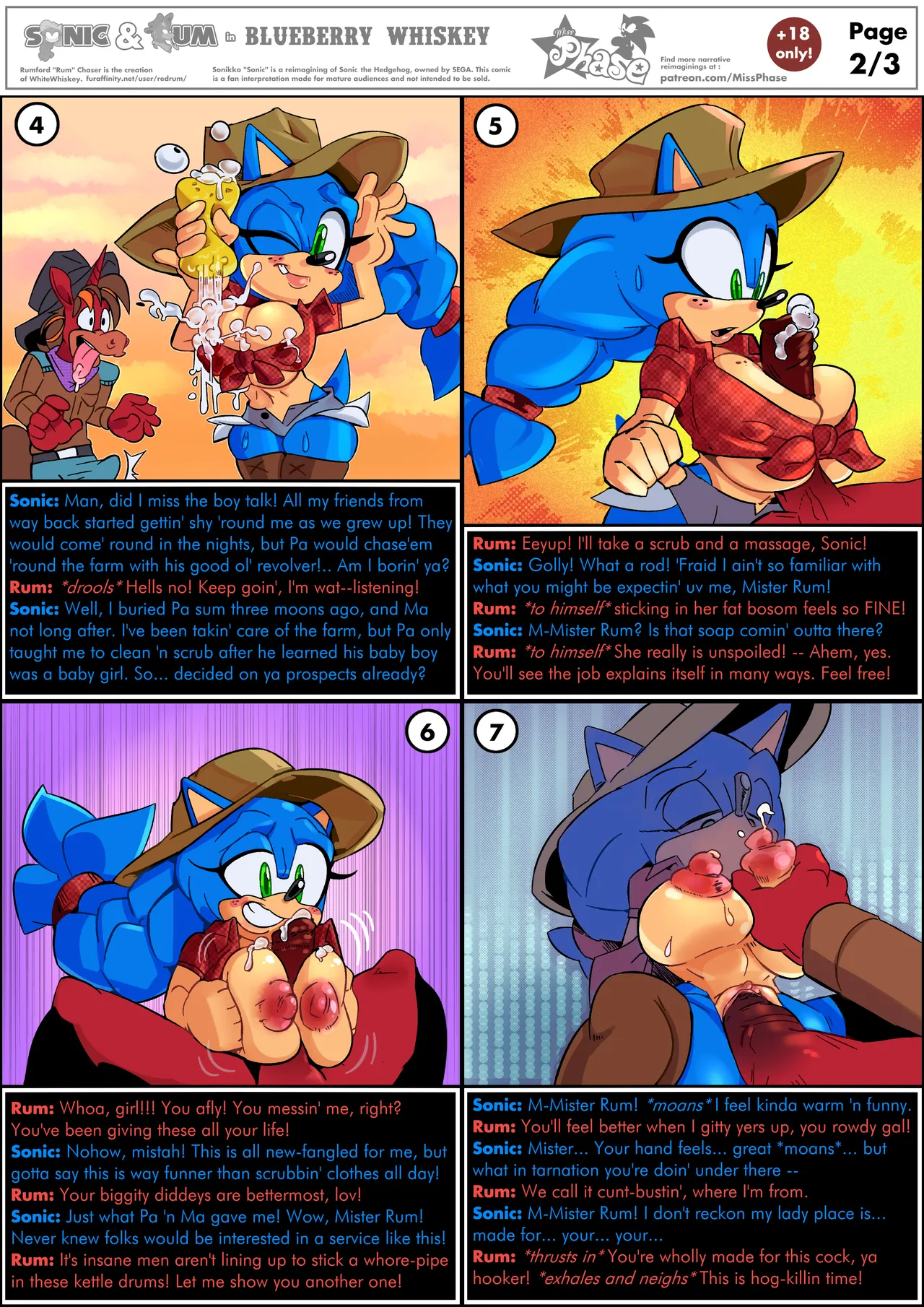 Sonic &amp; Rum's Blueberry Whiskey page 2 full