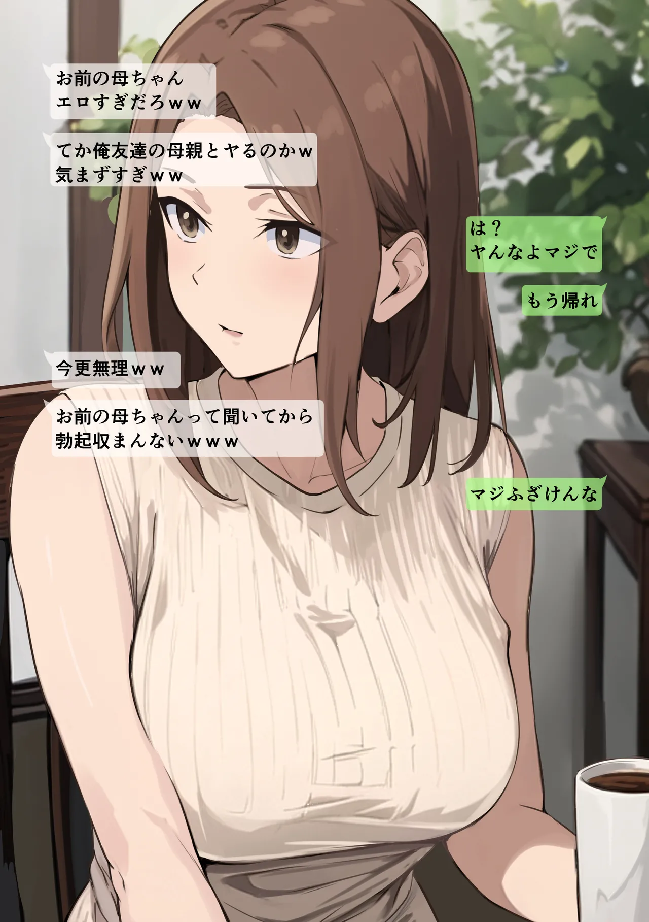 Tomodachi to Hahaoya ga Matching Shita Kekka... page 8 full