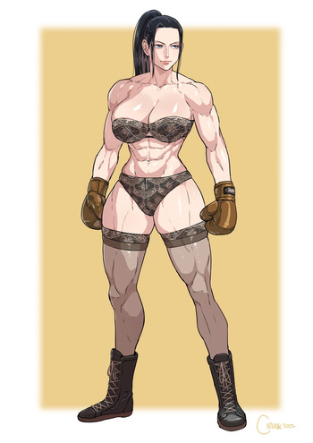 Nico Robin VS Black Maria cover