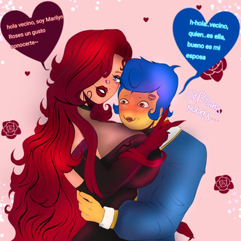 Artist:bloody_melodyy  Marilyn rose cover