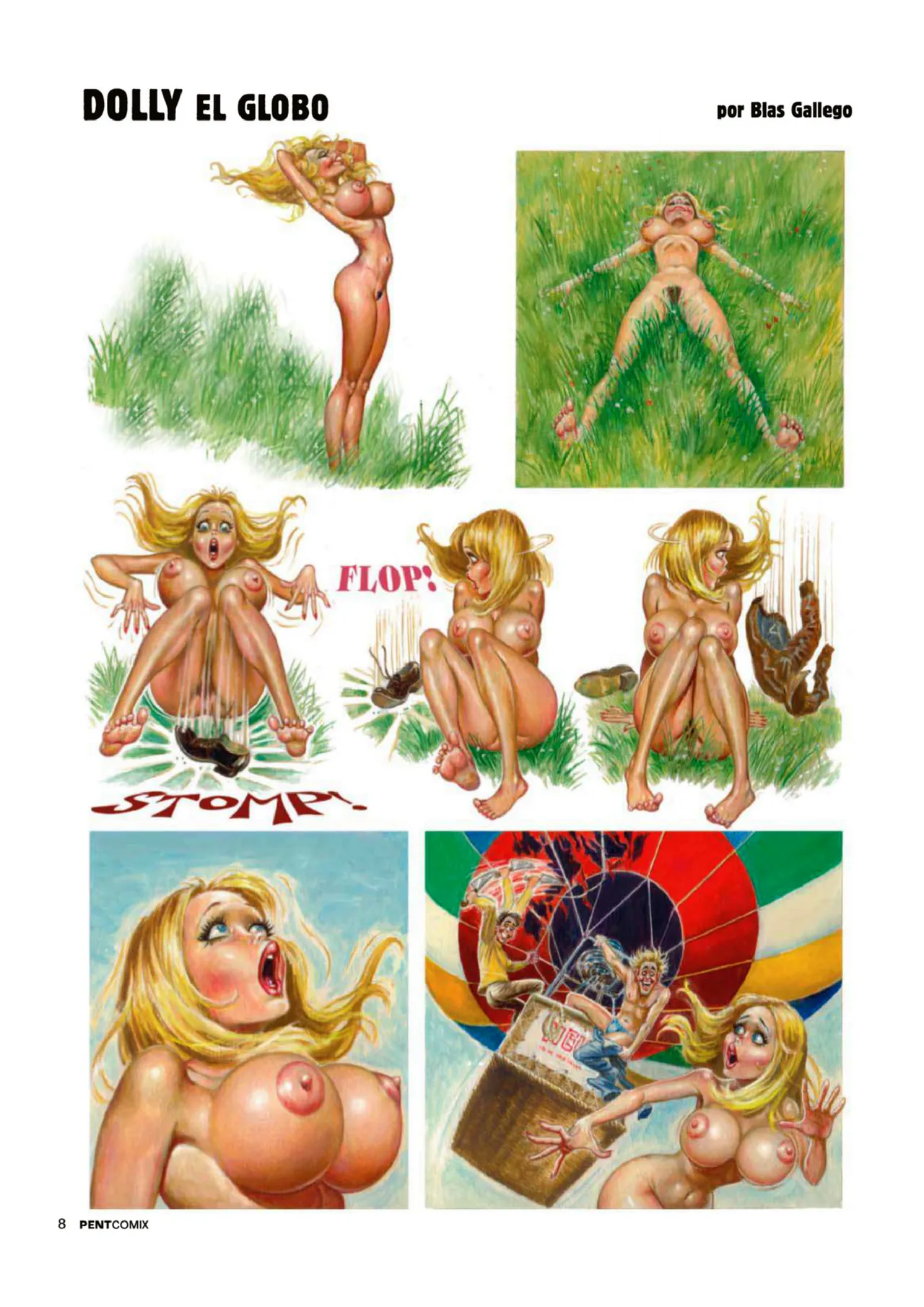 Penthouse Comix #102 page 8 full