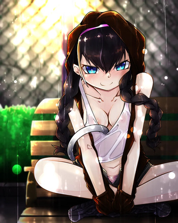 パーカー透け雨ッサー cover