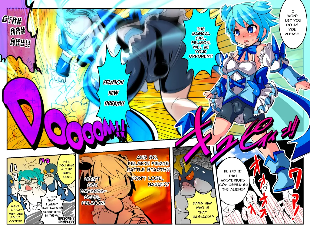 Josou Mahou Shounen Felmion ~ Ane no Kawari ni Henshin Shite Tatakau Shota Ryoujoku CG Shuu ~ page 4 full