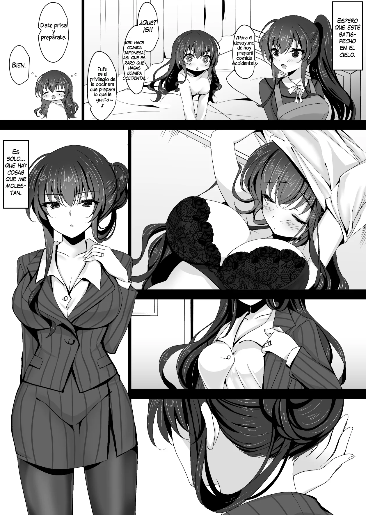 Saimin Kanojo Kanojo no Haha Takanashi Ouka 1｜Madre de la Novia Hipnotizada Ouka Takanashi 1 page 7 full