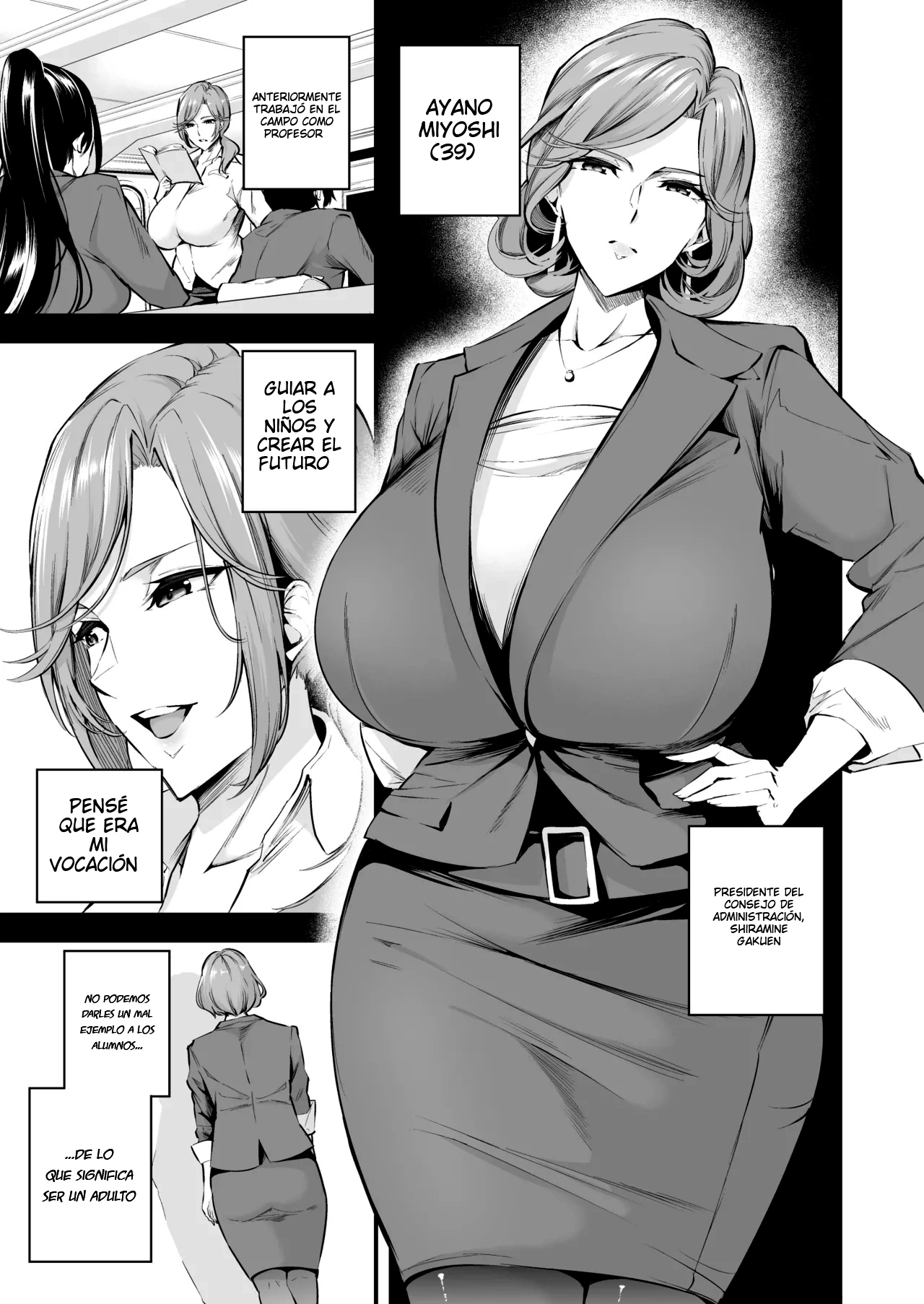 Shiramine Gakuen no Mesubuta Rijichou_Kouhen page 4 full