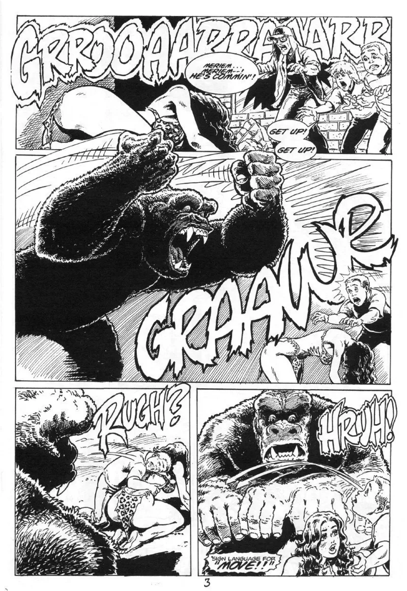 Cavewoman - Rain 05 page 6 full