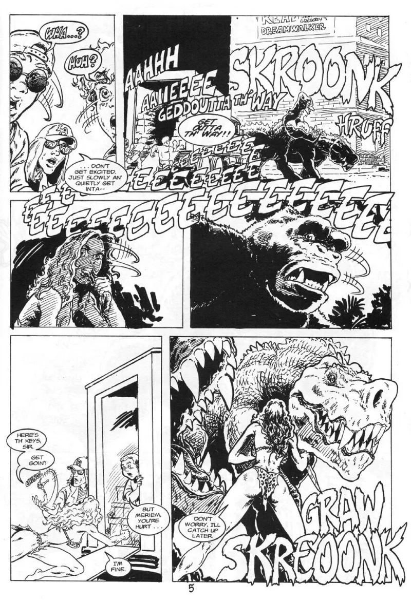 Cavewoman - Rain 05 page 8 full