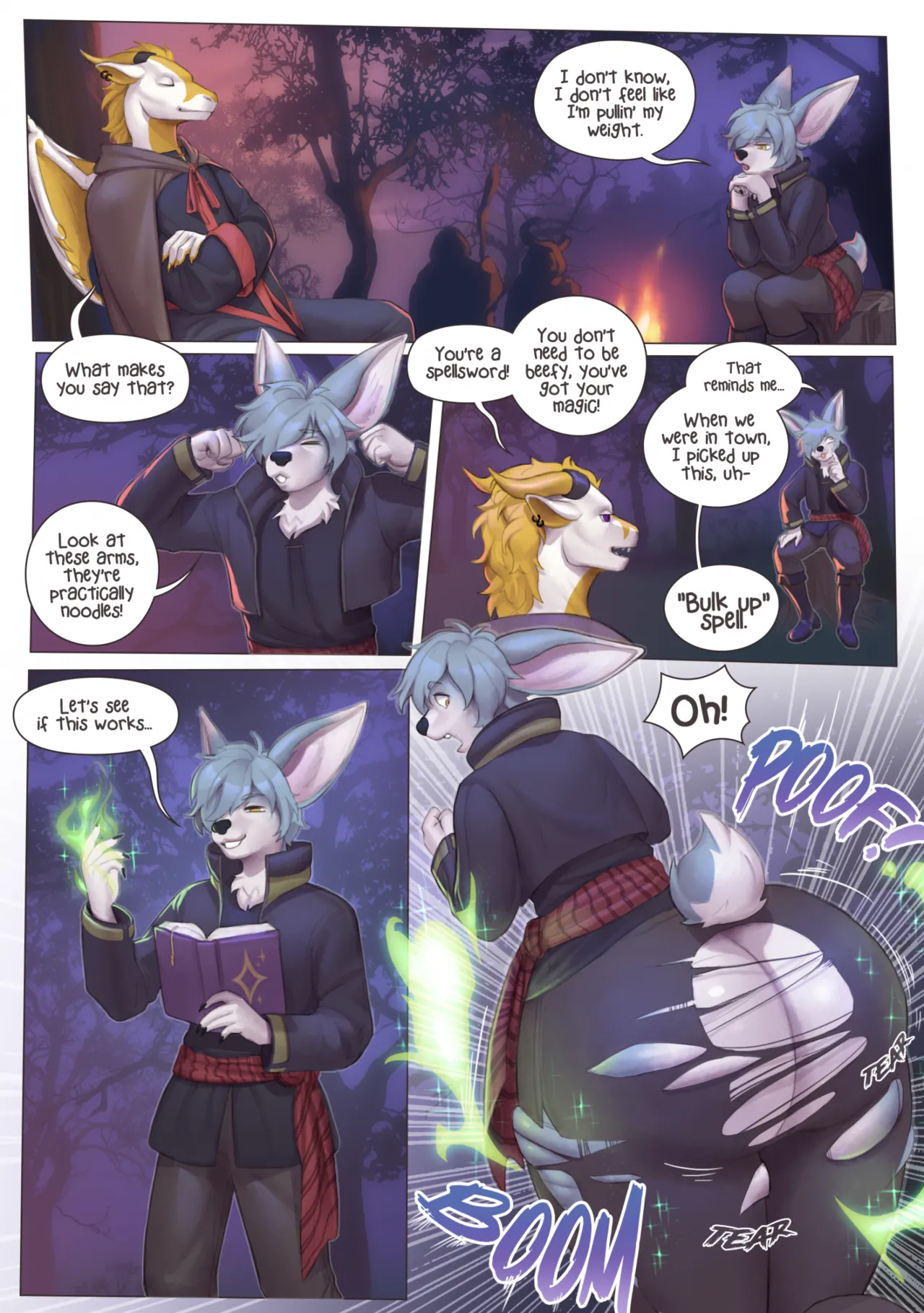 Magic spell page 1 full