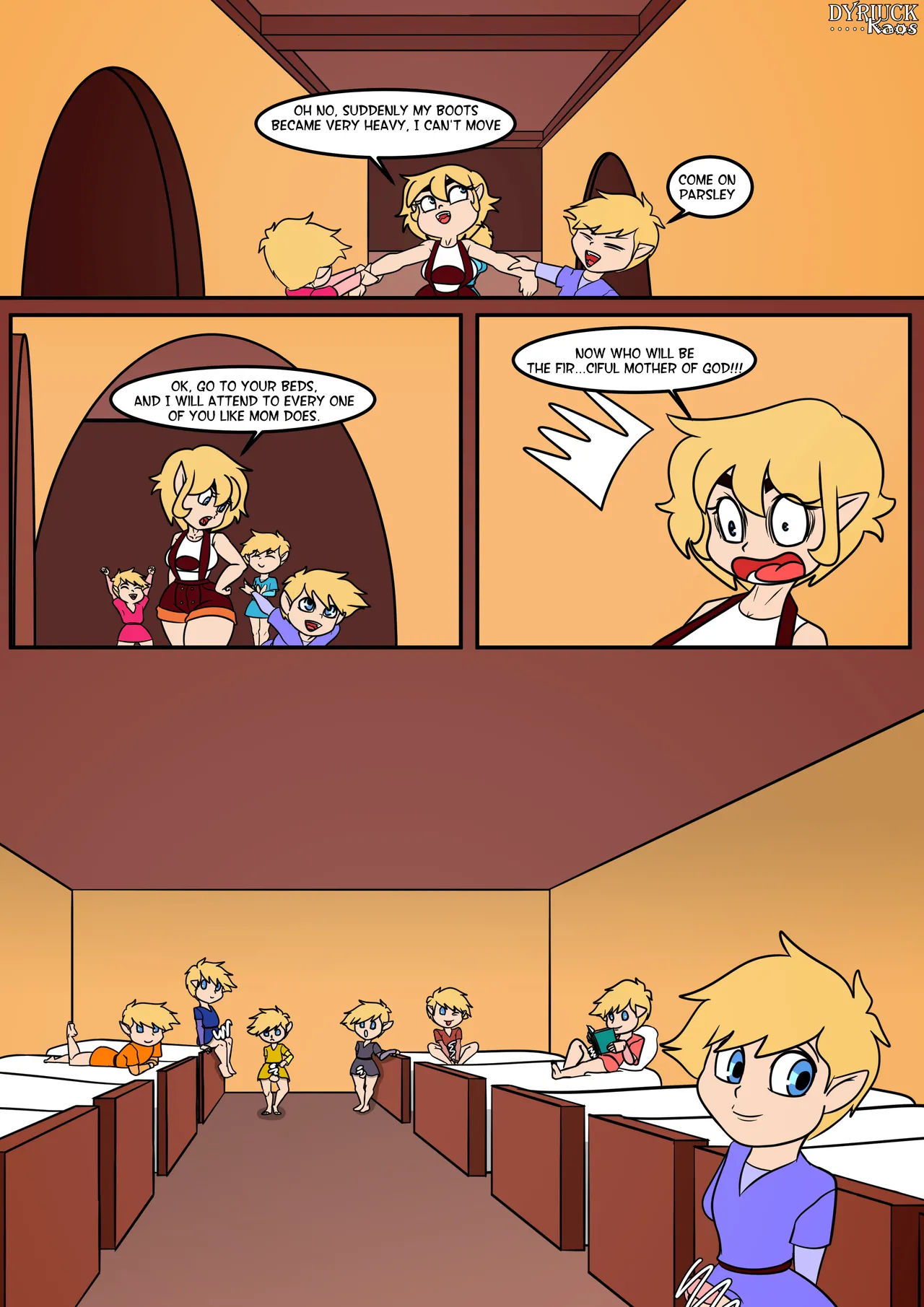 Just like mom: High Guardian Spice comic page 3 full