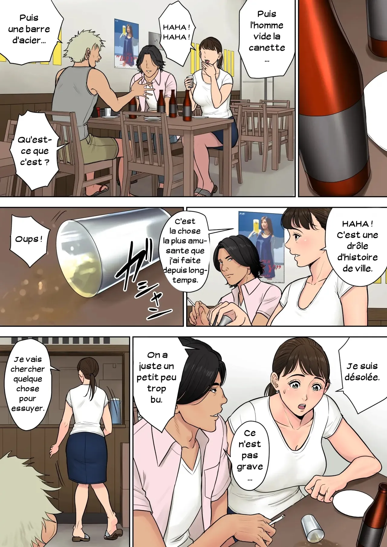 Tokai kara Kita Otoko ~Kowasareta Inaka Tsuma~ | Deux citadins violent une paysanne page 8 full