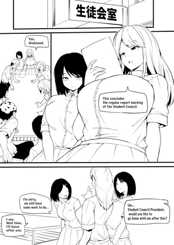 student council president manga cover