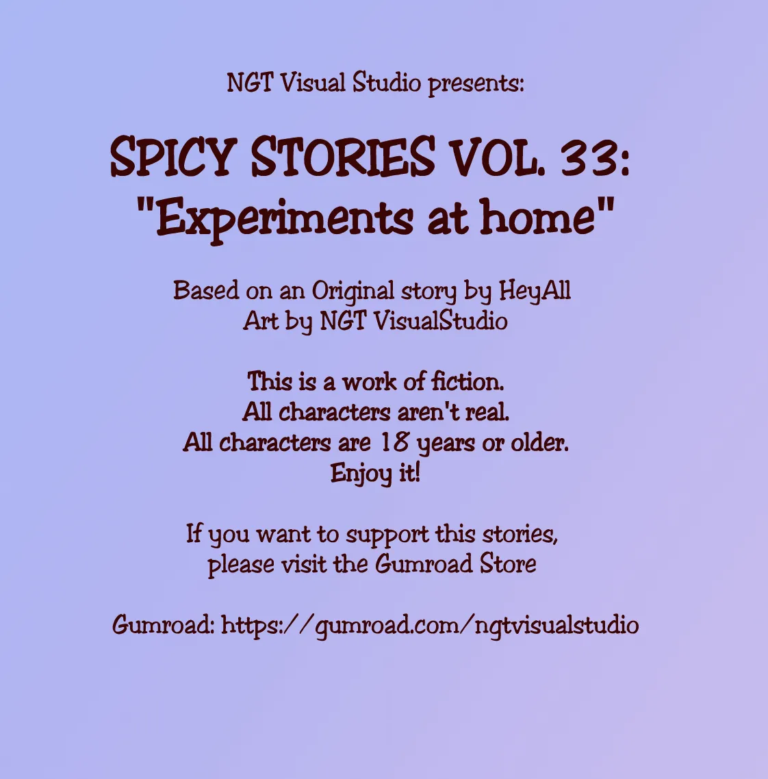 NGT Spicy Stories 33 - Experiments at Home page 2 full