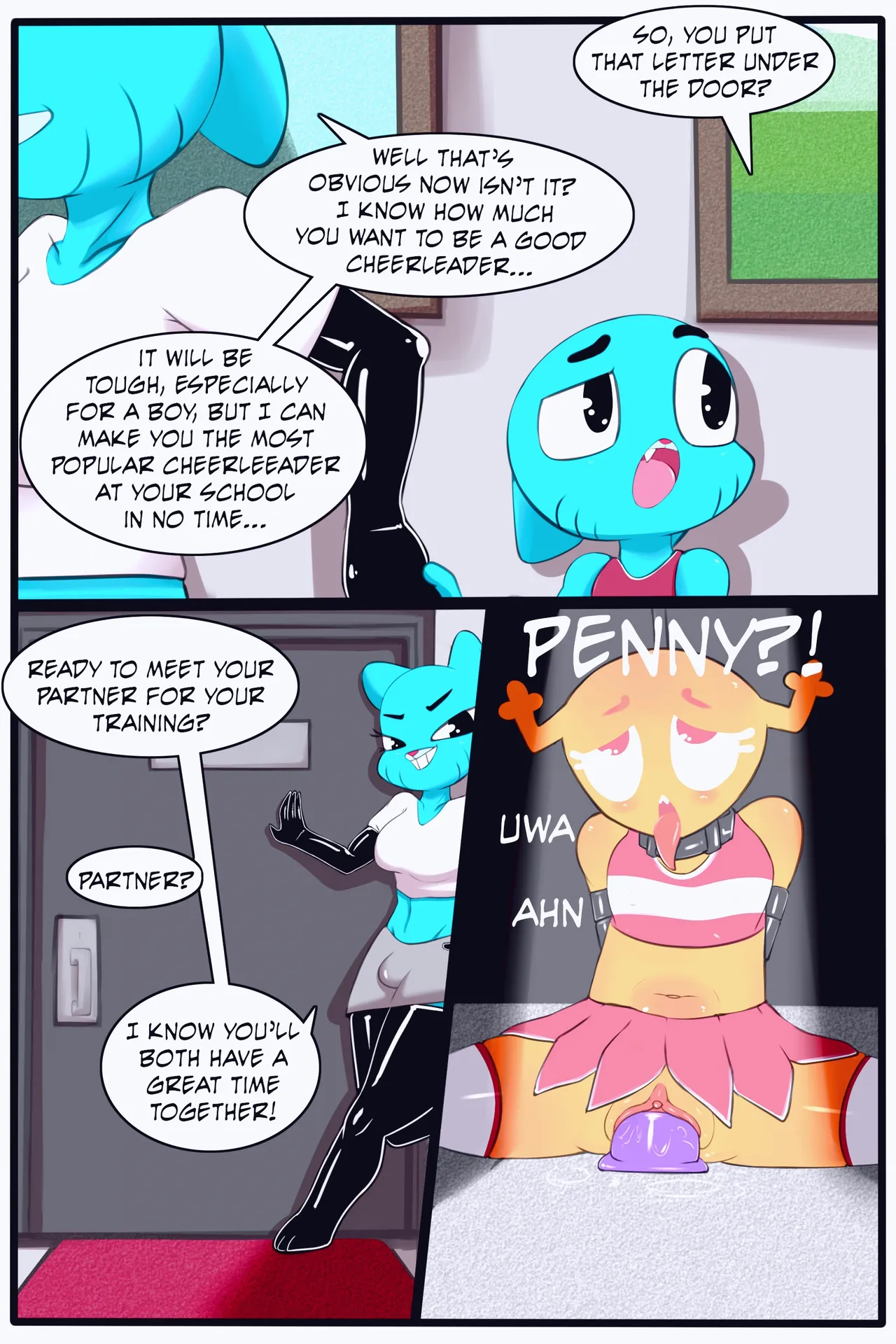 Please! Cheer Me! page 5 full