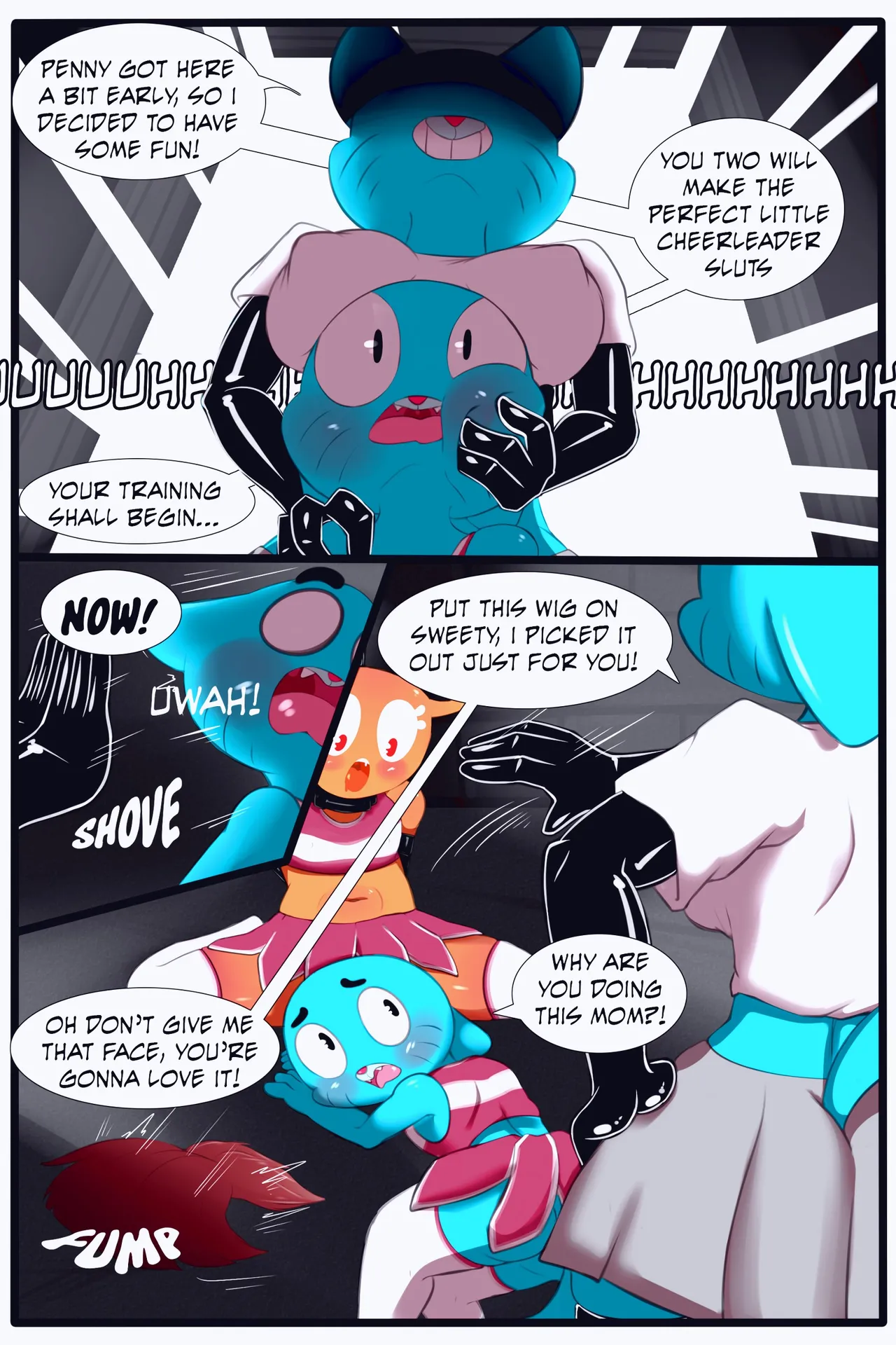 Please! Cheer Me! page 6 full