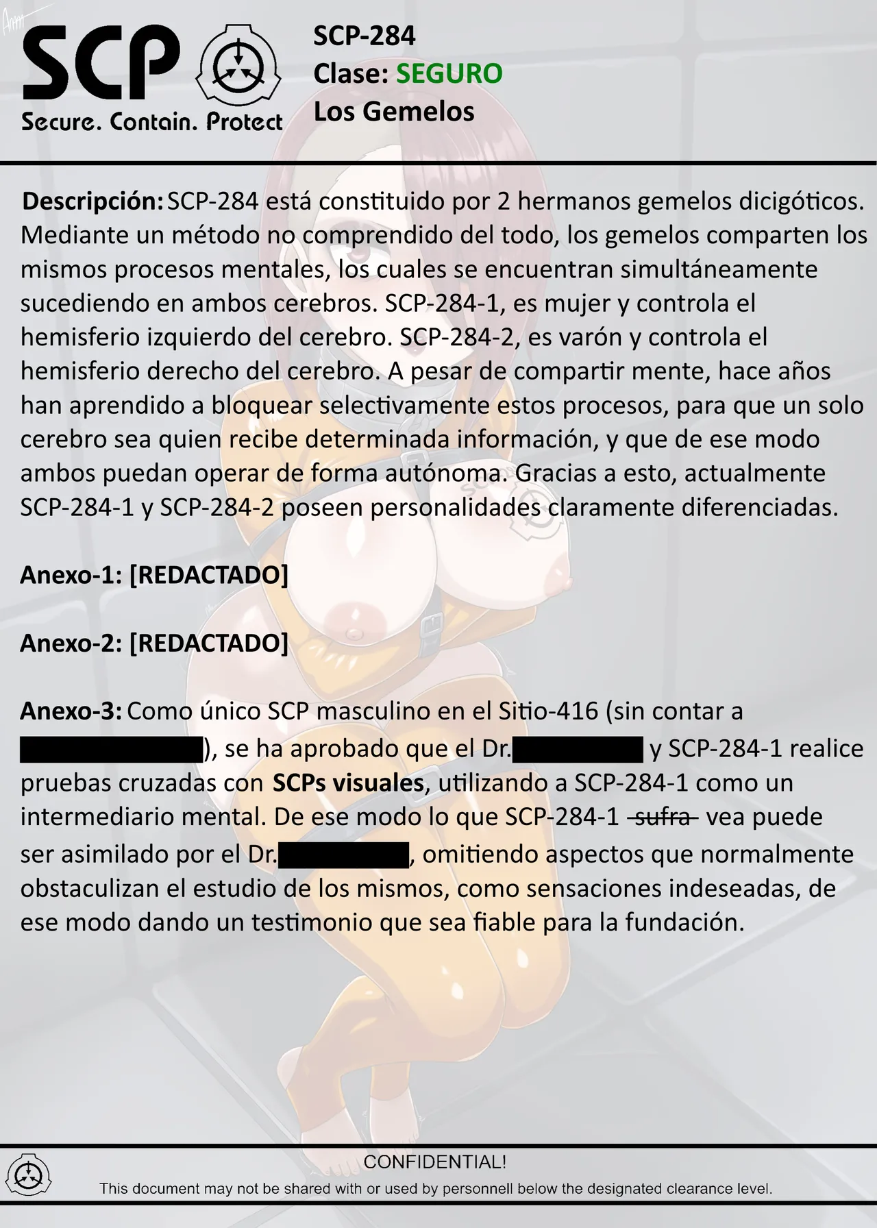 SCP-EXTRA-05 "Dr.███ &amp; SCP-284-1" page 3 full