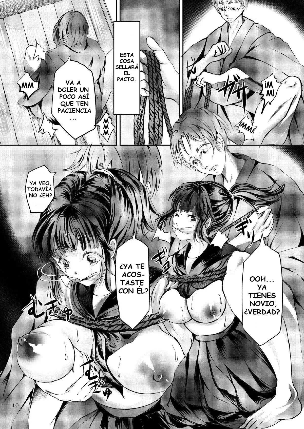 JK Hokaku Kanryou ~Kinbaku Choukyou Kobayashi Misato~｜Captura Completa de una Estudiante ~Entrenamiento Bondage de Misato Kobayashi~  Playa Obscena page 9 full