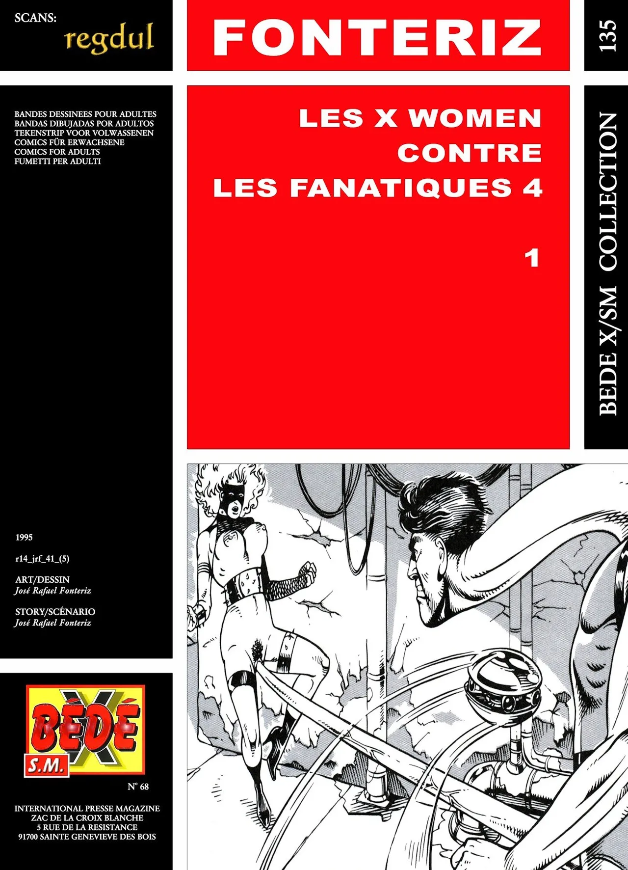 José Rafael Fonteriz - Les X women contre les Fanatiques 4 #1 page 1 full