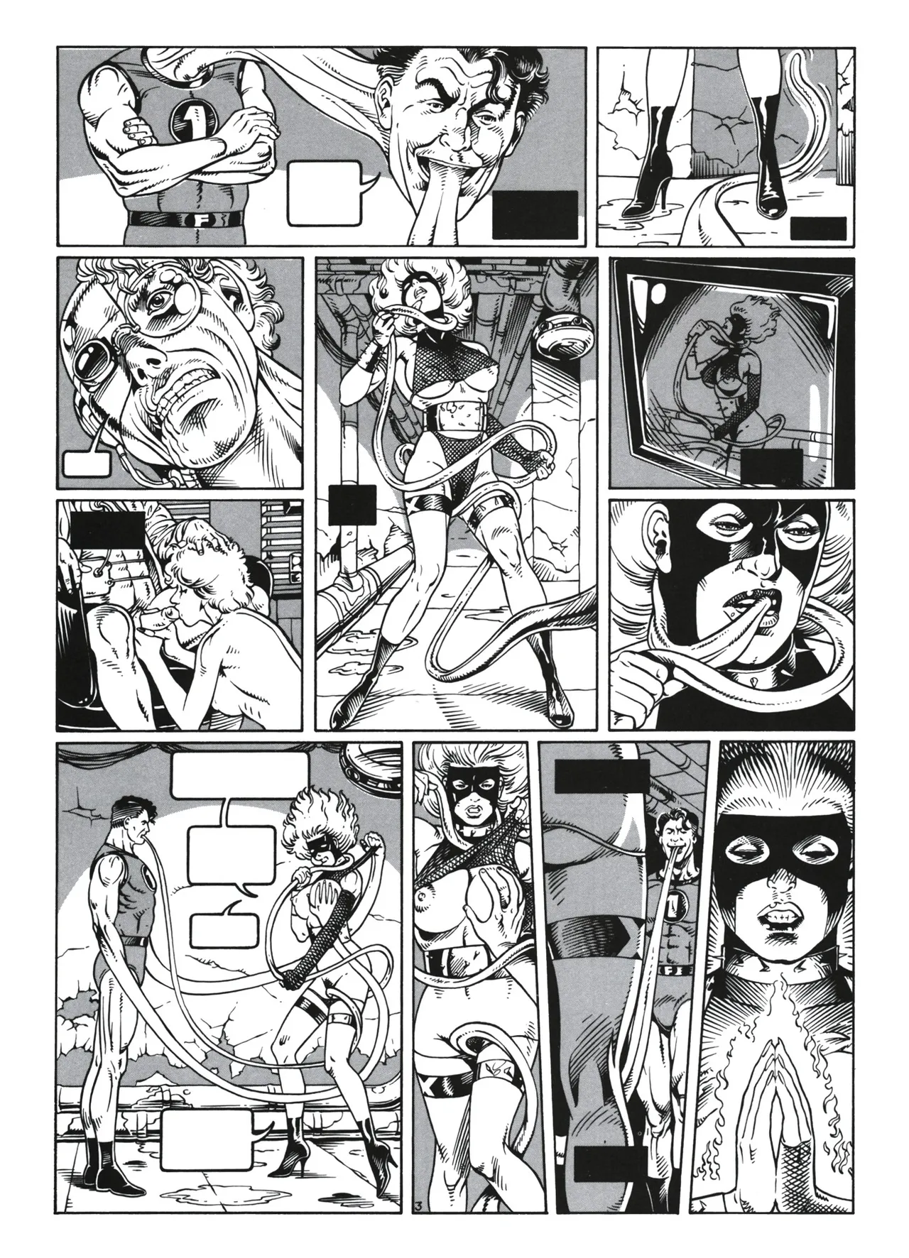 José Rafael Fonteriz - Les X women contre les Fanatiques 4 #1 page 4 full