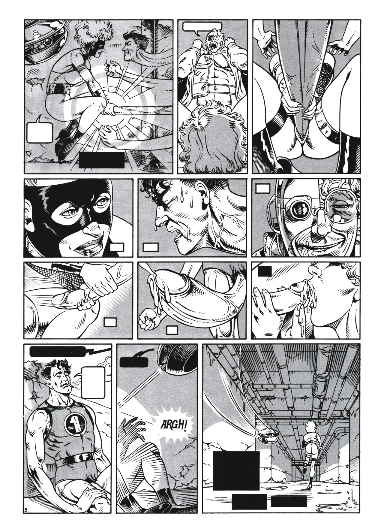 José Rafael Fonteriz - Les X women contre les Fanatiques 4 #1 page 6 full
