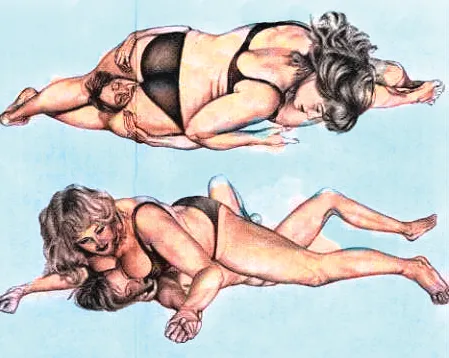 EROTIC GIRLS WRESTLING page 1 full