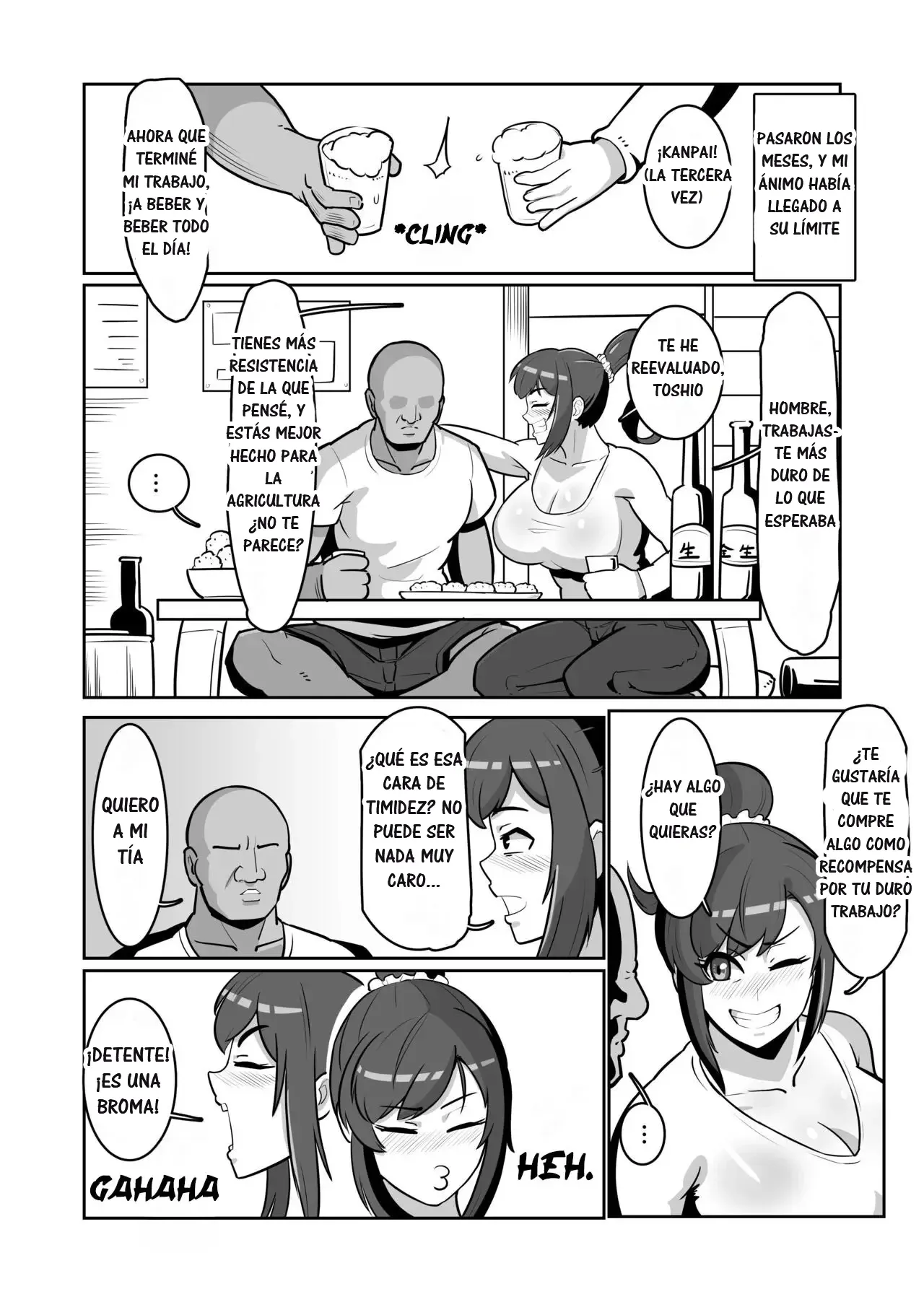 Bote Oba ~Isourou Saki no Oba-san o Haramasete Botebara Sex Zanmai!~｜Tía Embarazada ~Ten Mucho Sexo con Tu Tía y Déjala Embarazada~ page 6 full