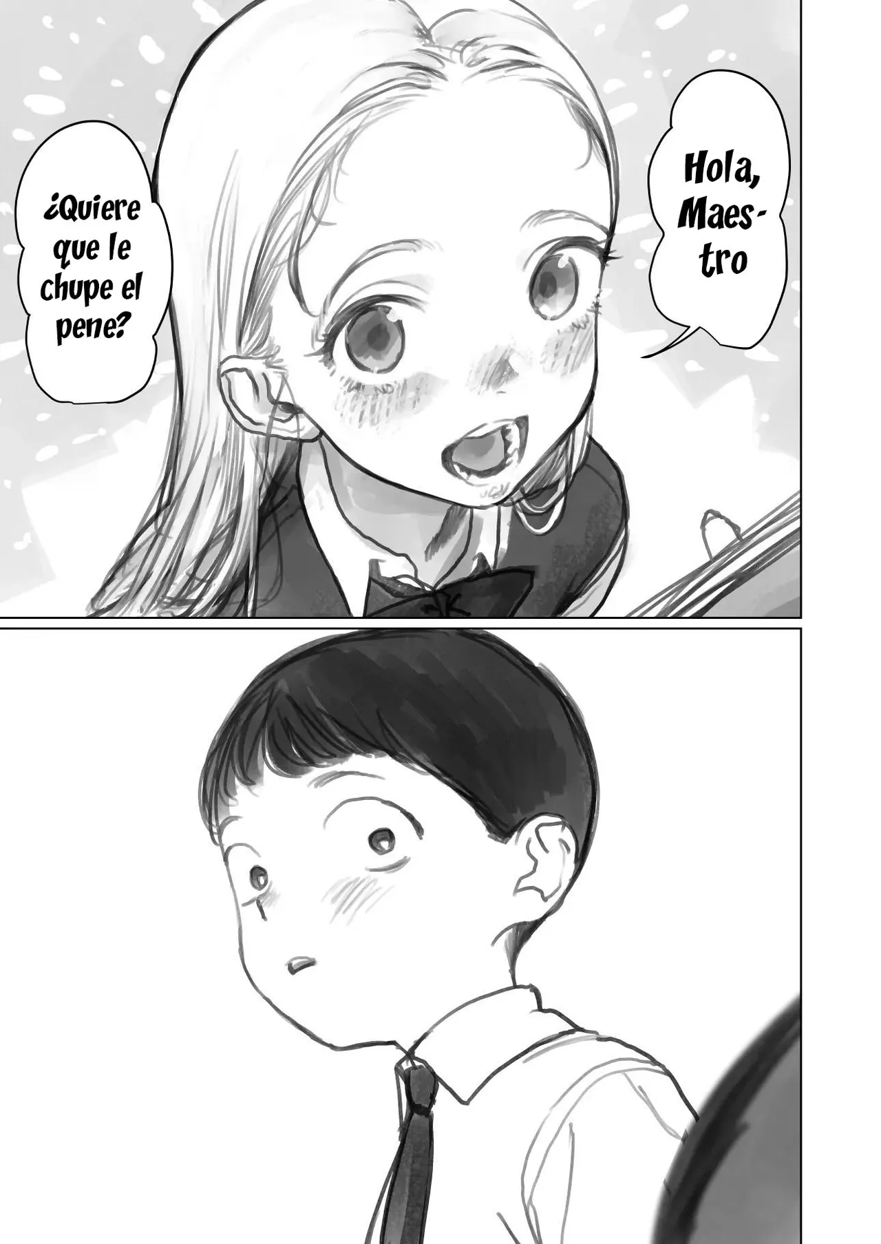 Manadeshi ga Shishou no Shishou o Okuchi de Mederu Ohanashi ~FANBOX Matome Hon~｜Dándole amor al pene del maestro con la boca de su amada discípula ~Recopilación FANBOX~ page 2 full