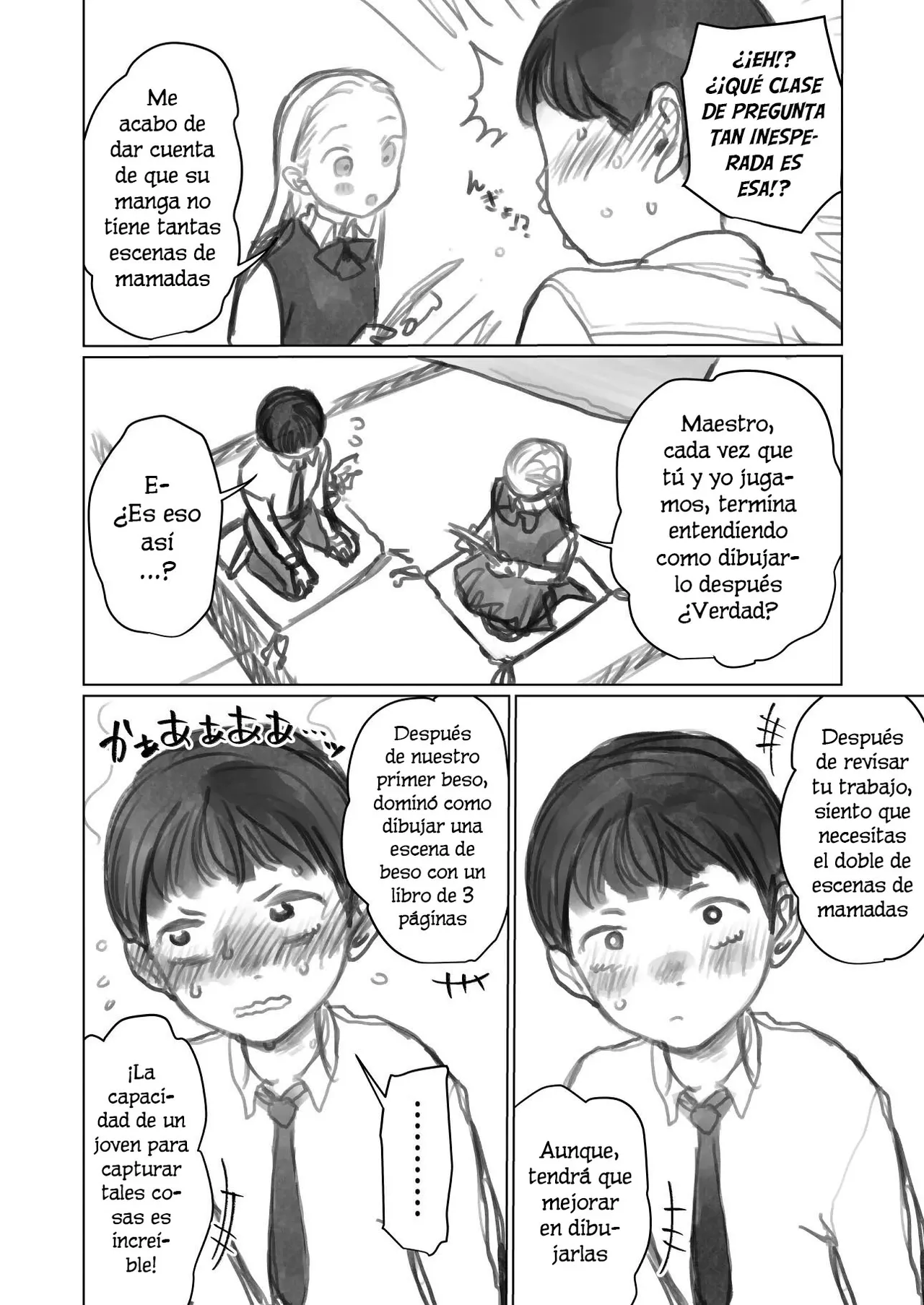 Manadeshi ga Shishou no Shishou o Okuchi de Mederu Ohanashi ~FANBOX Matome Hon~｜Dándole amor al pene del maestro con la boca de su amada discípula ~Recopilación FANBOX~ page 3 full