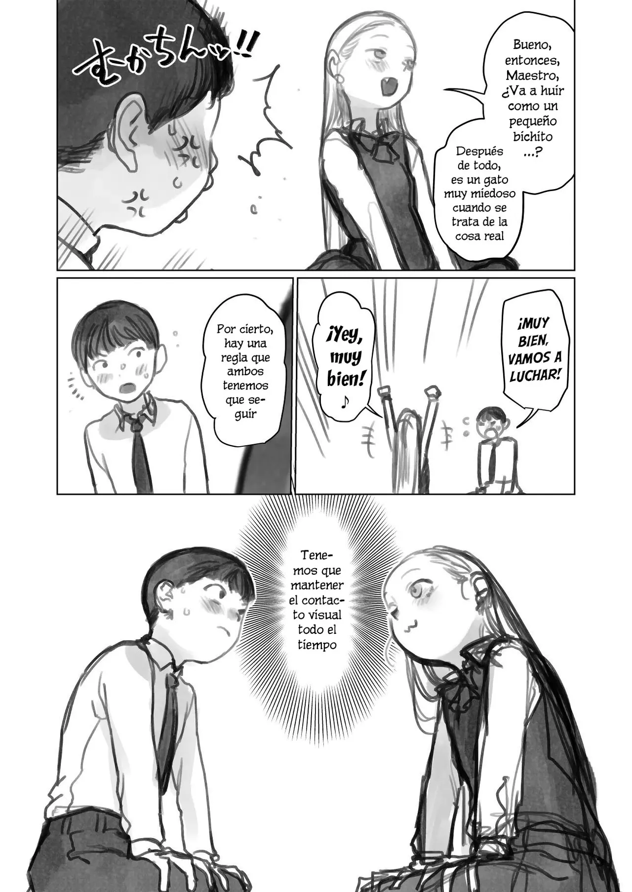 Manadeshi ga Shishou no Shishou o Okuchi de Mederu Ohanashi ~FANBOX Matome Hon~｜Dándole amor al pene del maestro con la boca de su amada discípula ~Recopilación FANBOX~ page 6 full