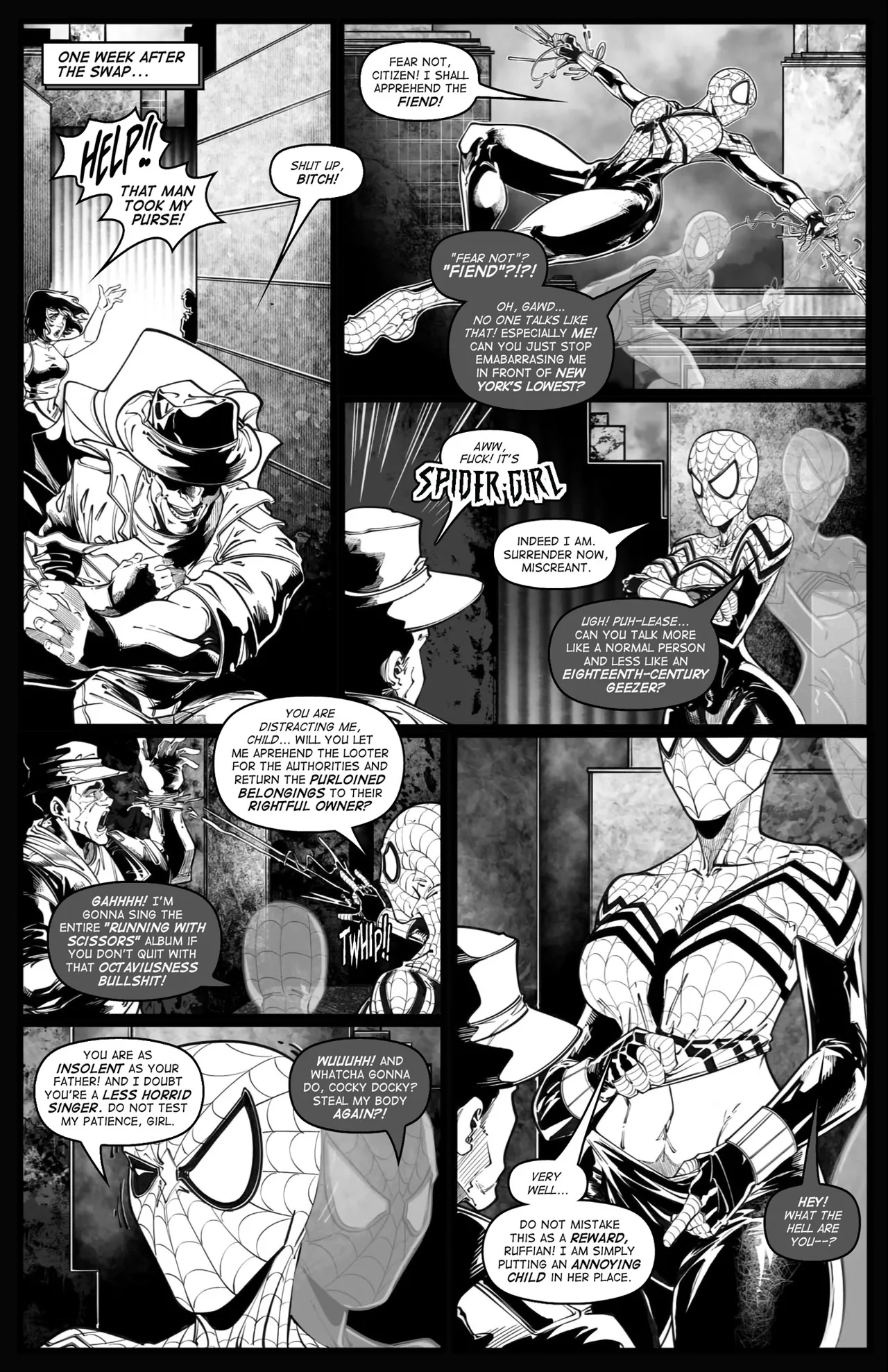 Superior Spider-Girl#2 - Under Our Skin page 4 full