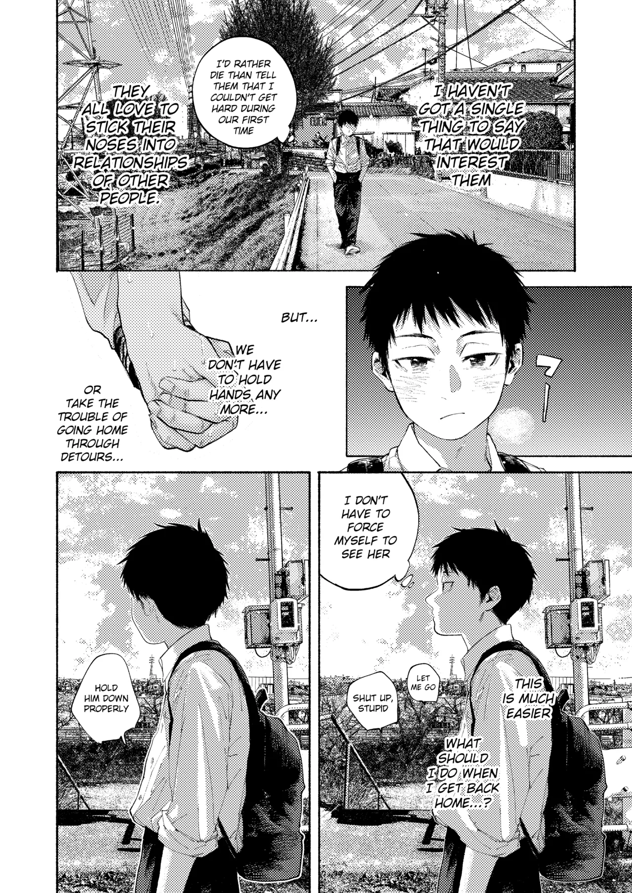 Rakujitsu Bad End | Setting Sun Bad End page 8 full