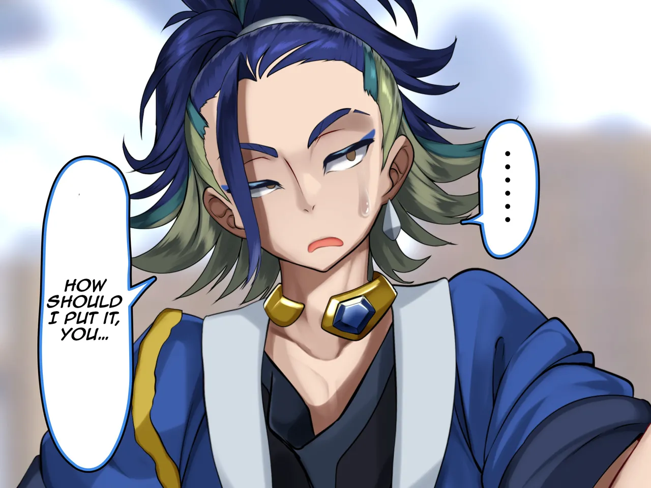 Kai, Inra Shizumedama to Nari, King o Shizumeru.| Irida becomes a Soothing Ball herself and calms King. page 2 full