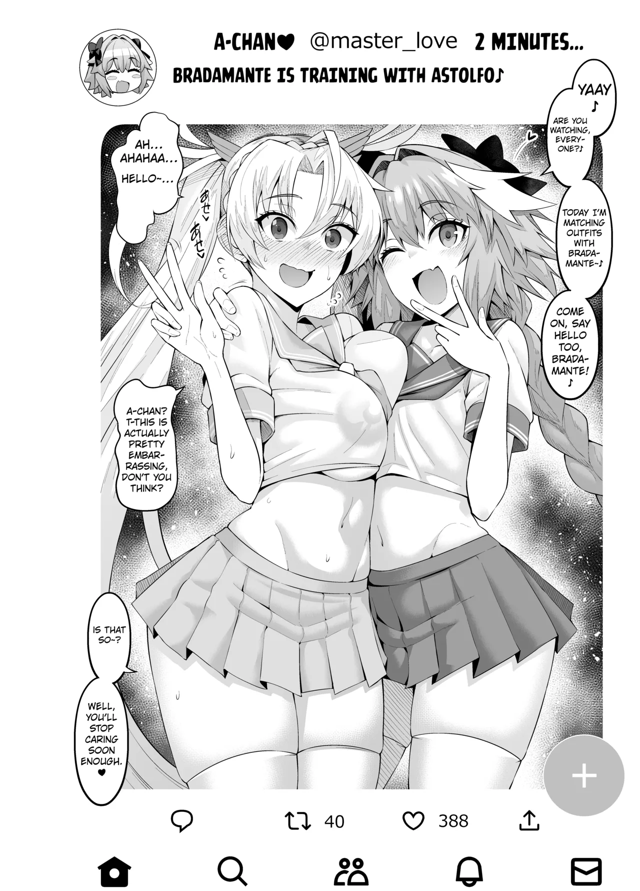 Bradamante is Training with Astolfo page 2 full