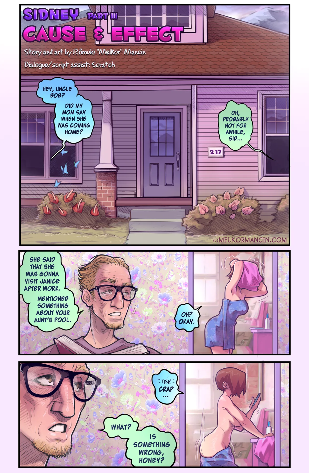 Sydney 3 - Cause and Effect - Melkormancin page 3 full