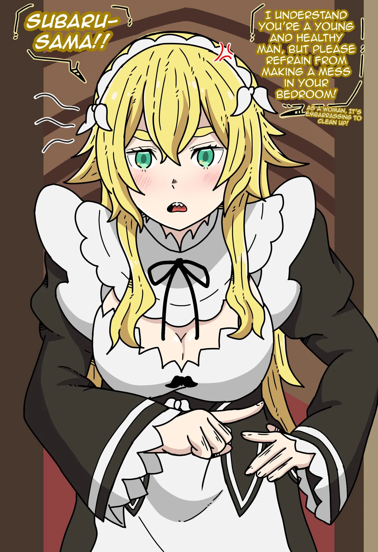 A Strange Request for Frederica?! page 1 full