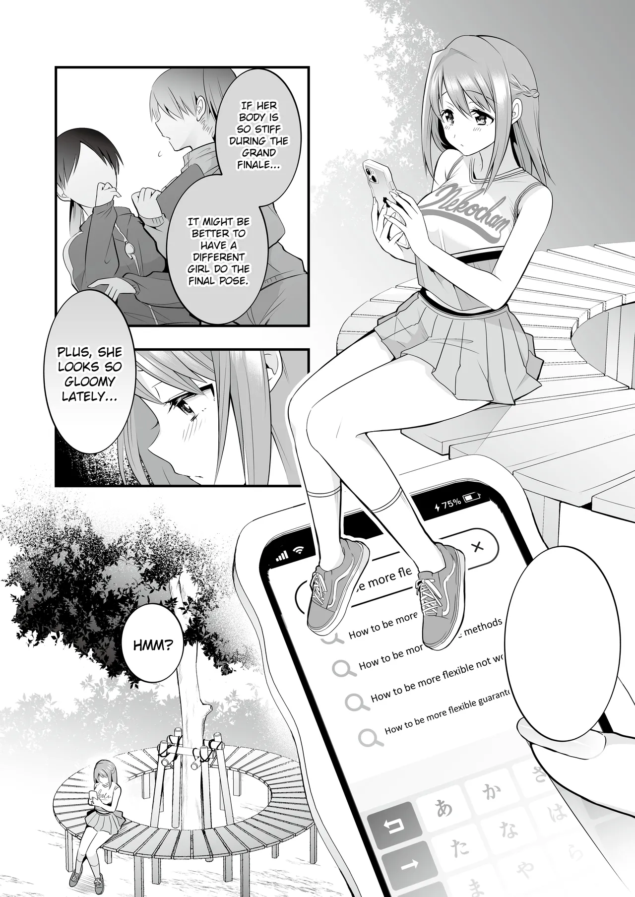 Houkago Hatsujou Massage ~Ranman Cheer Buin no Kairaku Zetchou~ | Erotic After School Massage ~Cheerleader Reaches the Peak of Pleasure~ page 6 full