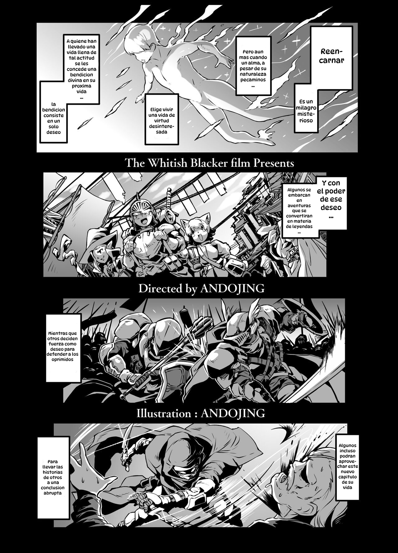 Isekai Tensei no Megami-sama to Noukou Jounetsu Fudeoroshi Seikou｜Mi Intensa y Apasionada Primera Vez Fue con la Diosa que me Reencarnó en Otro Mundo page 3 full