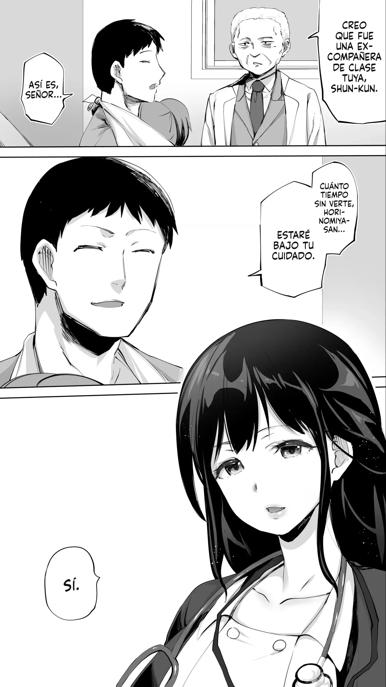 Jimoto no Hame Tomo. "Doukyuusei no Kangoshi K"｜La Amiga Sexual De Mi Ciudad Natal. "El Caso de mi Excompanera de Clase, la Enfermera K" page 8 full