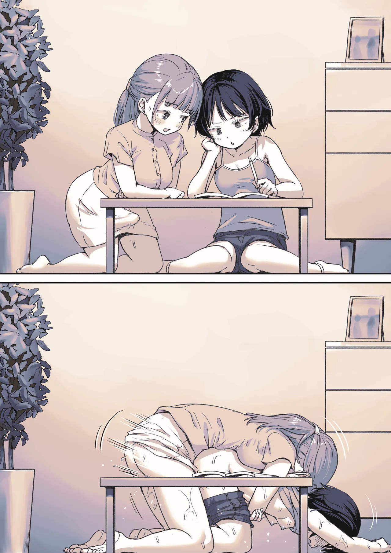 Benkyou toka Iroiro Oshiechau Futanari-chan page 3 full