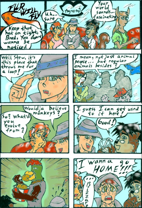 Fur Will Fly written by Brian Daniel &amp; illustrated by Misty Caldwell page 4 full